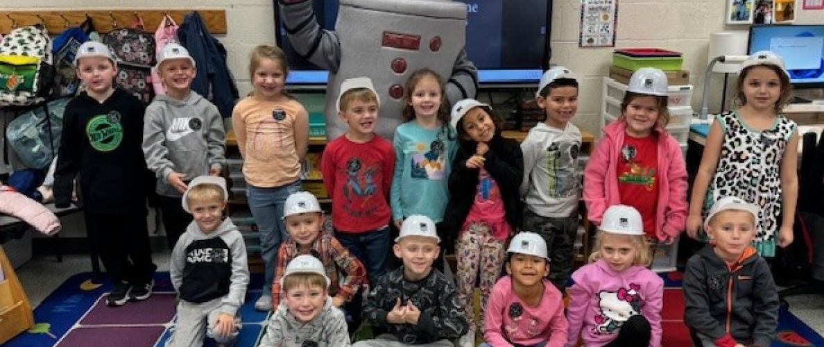Buzz visits Nancy Elem