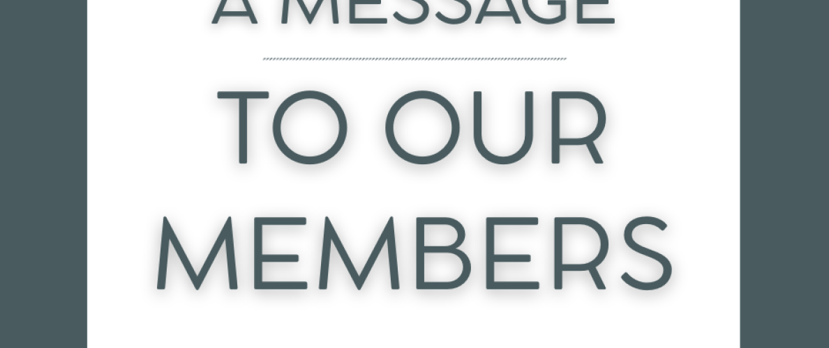 message to members